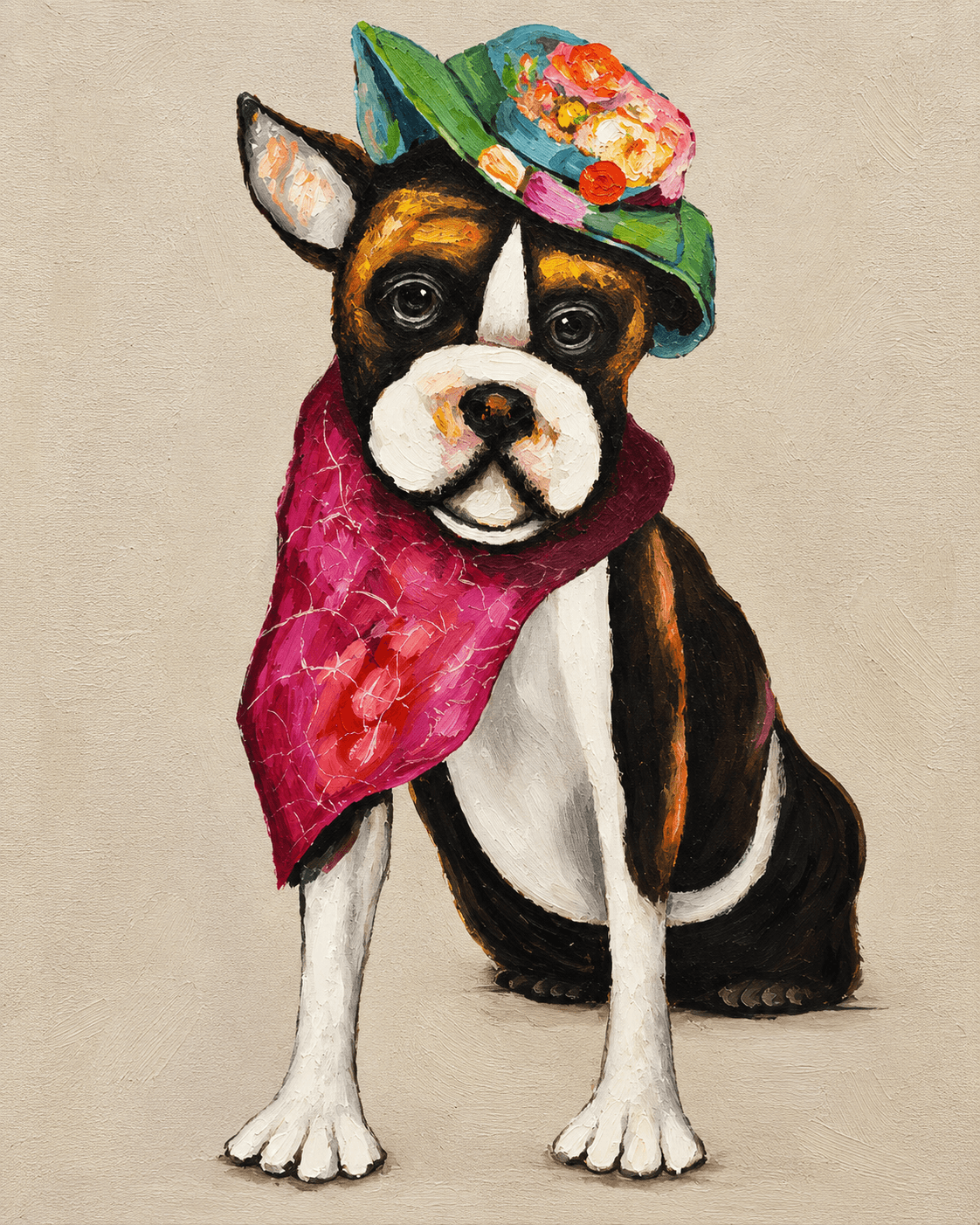 Dog with Hat