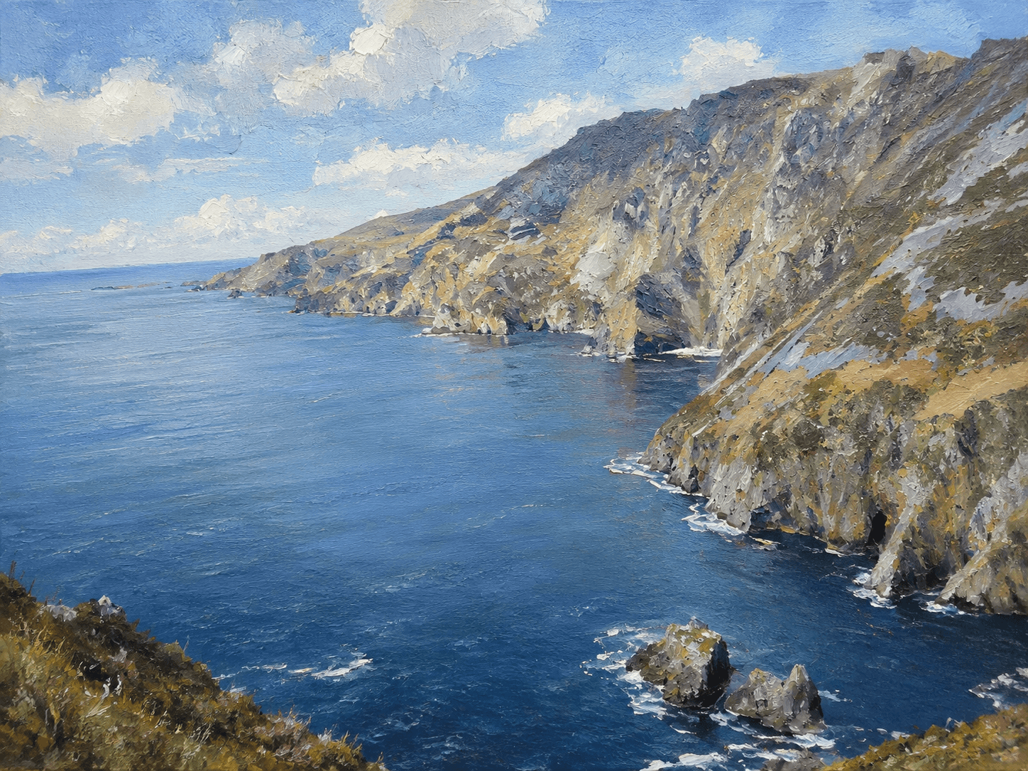 The Wild Atlantic Way, Painted by Hand