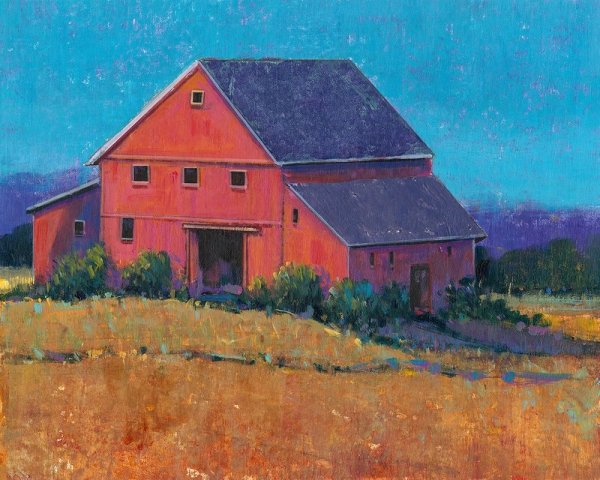 Colorful Barn View II